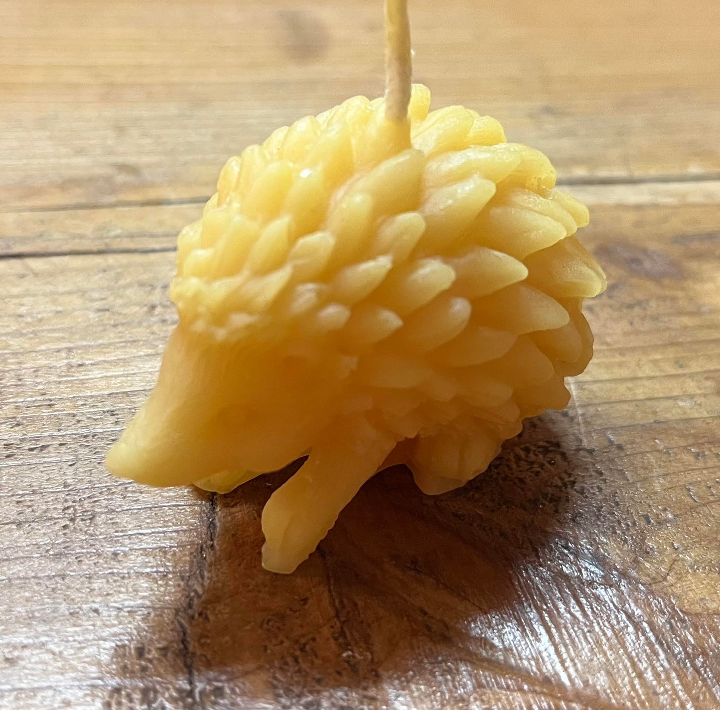 Beeswax Hedgehog Candle