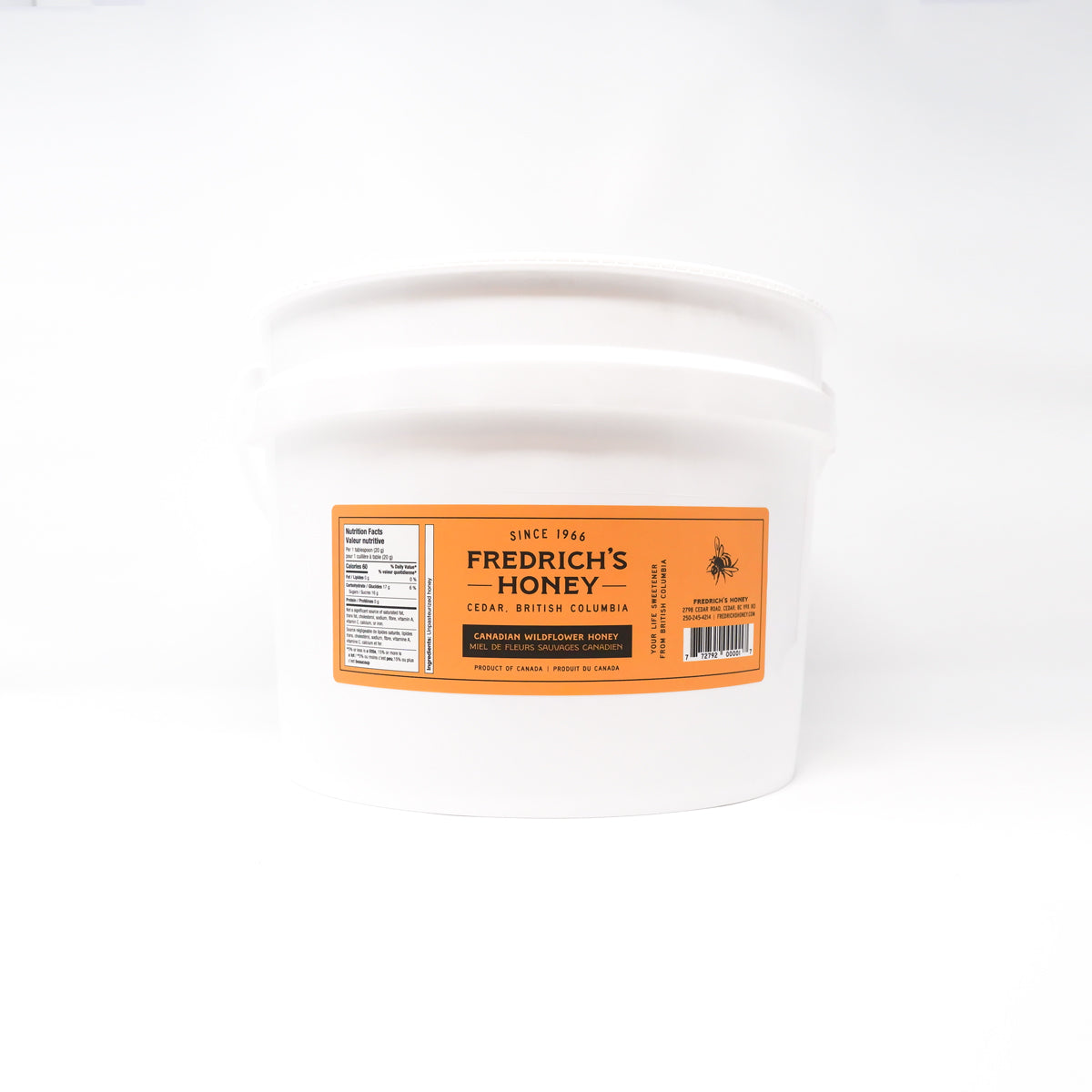 Wildflower Honey - Unpasteurized Bulk Size