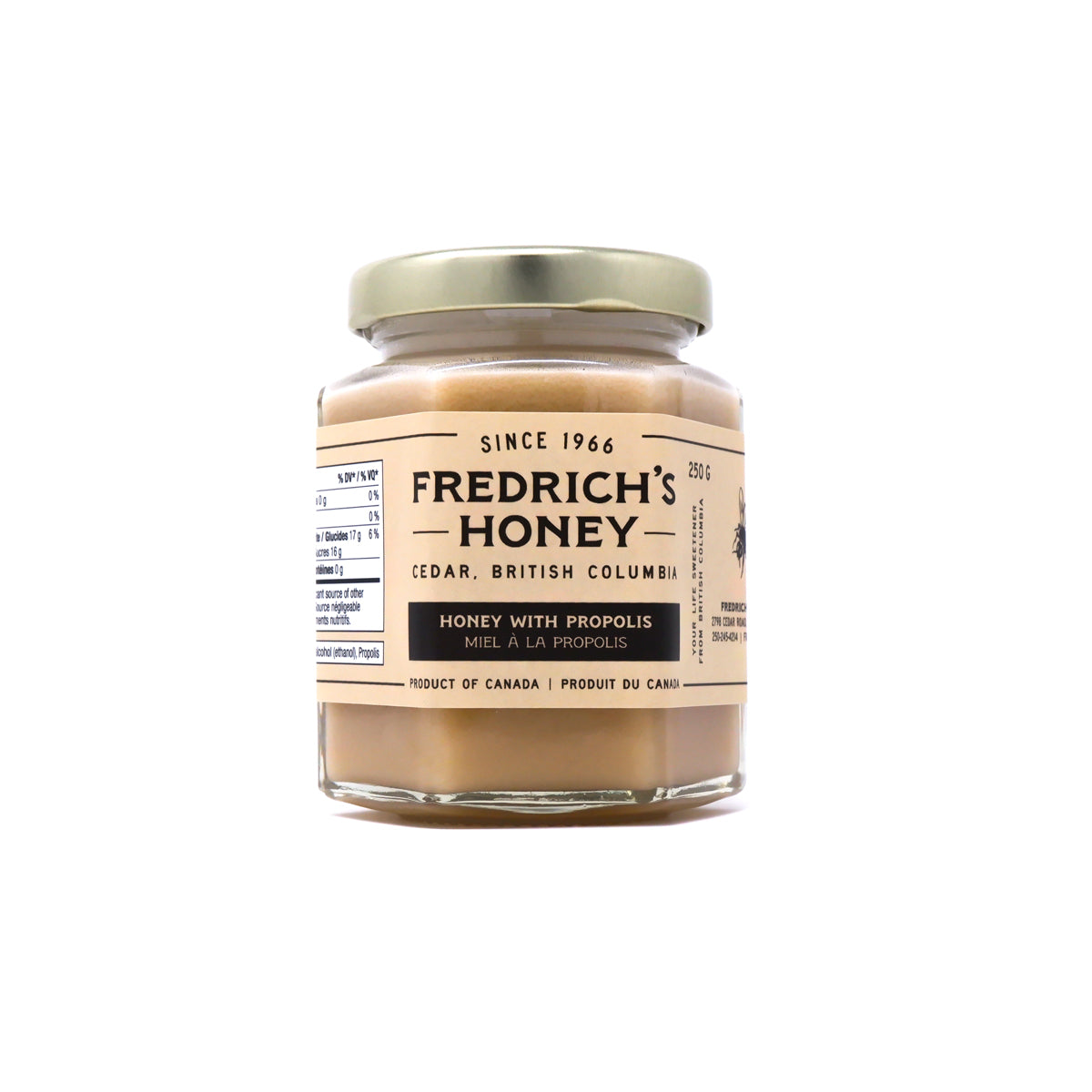 Honey with Propolis - Unpasteurized
