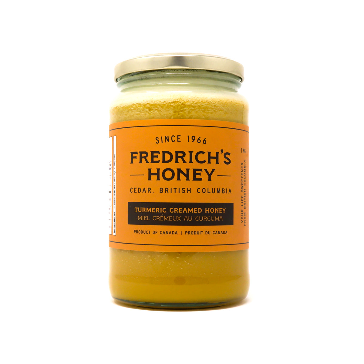 Turmeric Creamed Honey - Unpasteurized