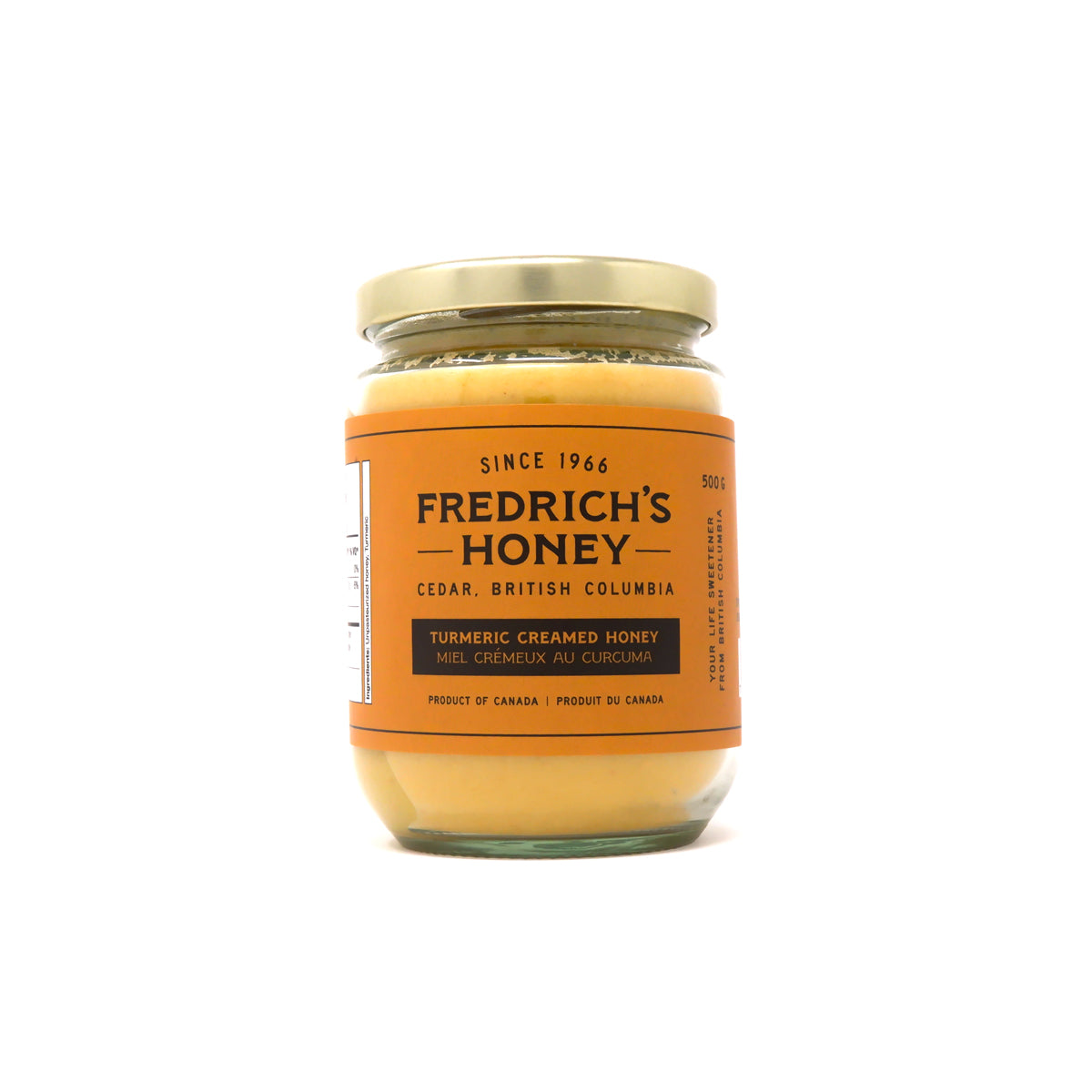 Turmeric Creamed Honey - Unpasteurized