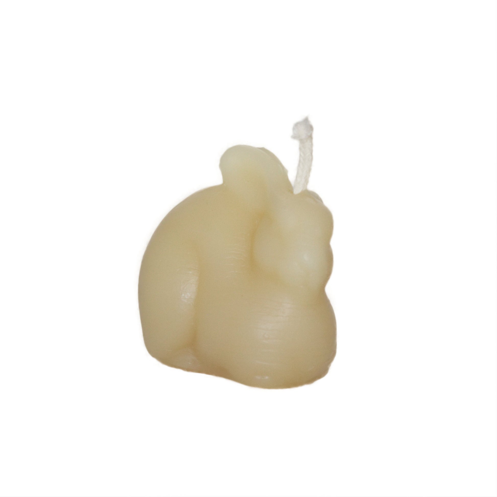 Beeswax candle rabbit