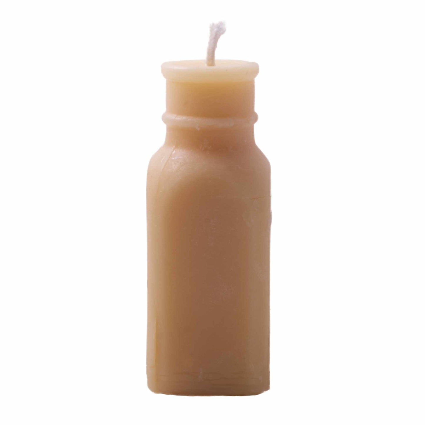 beeswax-candle-vintage-bottle
