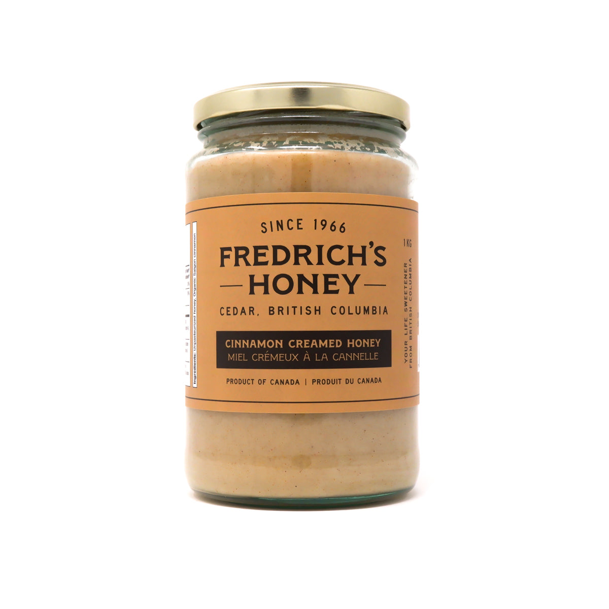 Creamed Honey - Cinnamon Flavor, Unpasteurized