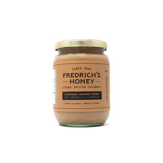 Creamed Honey - Cinnamon Flavor, Unpasteurized