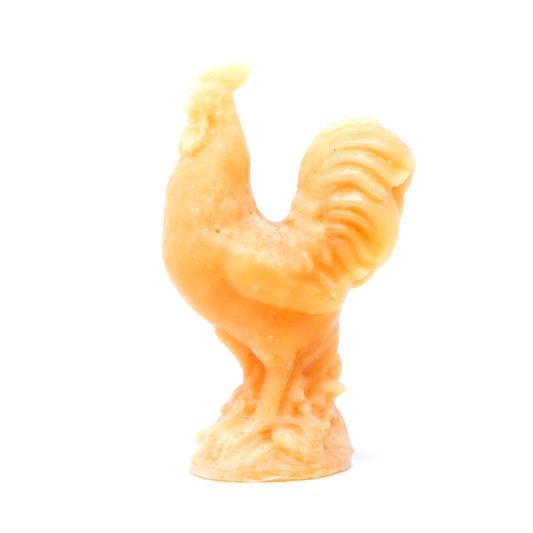 Beeswax Rooster Candle