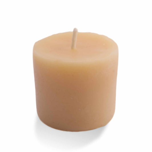 beeswax candle votive